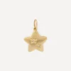 Liberty Charms & Pendants|Charms & Pendants^9ct Gold Star Love Large Diamond Pendant