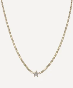 Roxanne First Necklaces^14ct Gold Super Duper Diamond Star Pendant Necklace