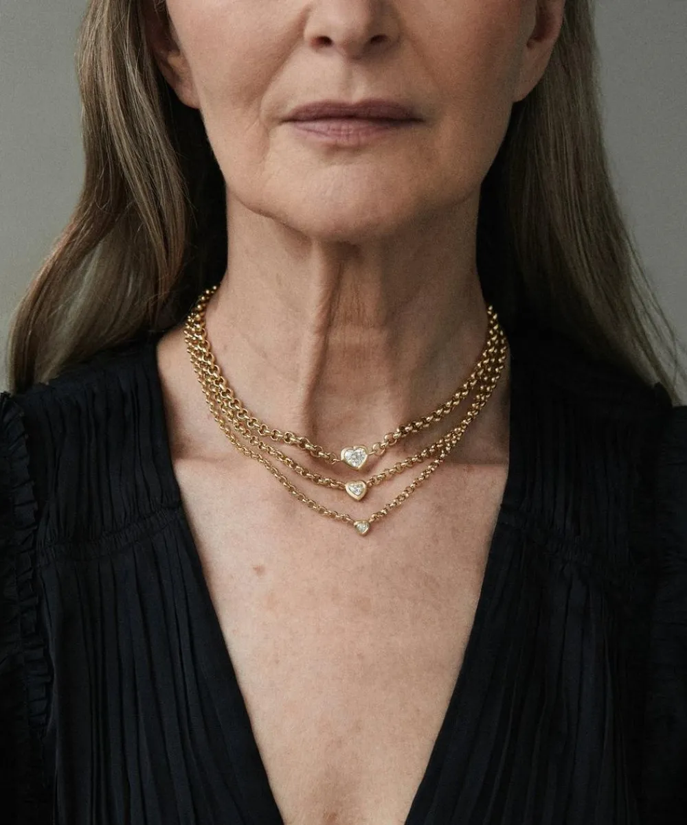 Cece Jewellery Necklaces^18ct Gold Sweetheart Necklace