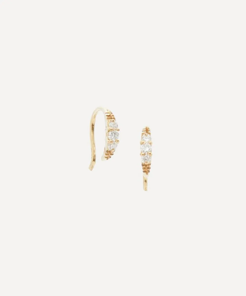 Atelier VM Earrings^18ct Gold Tappabuchi Royal Diamond Earring