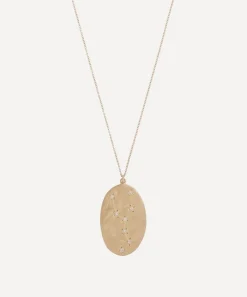 Brooke Gregson Necklaces|Necklaces^14ct Gold Taurus Astrology Diamond Necklace