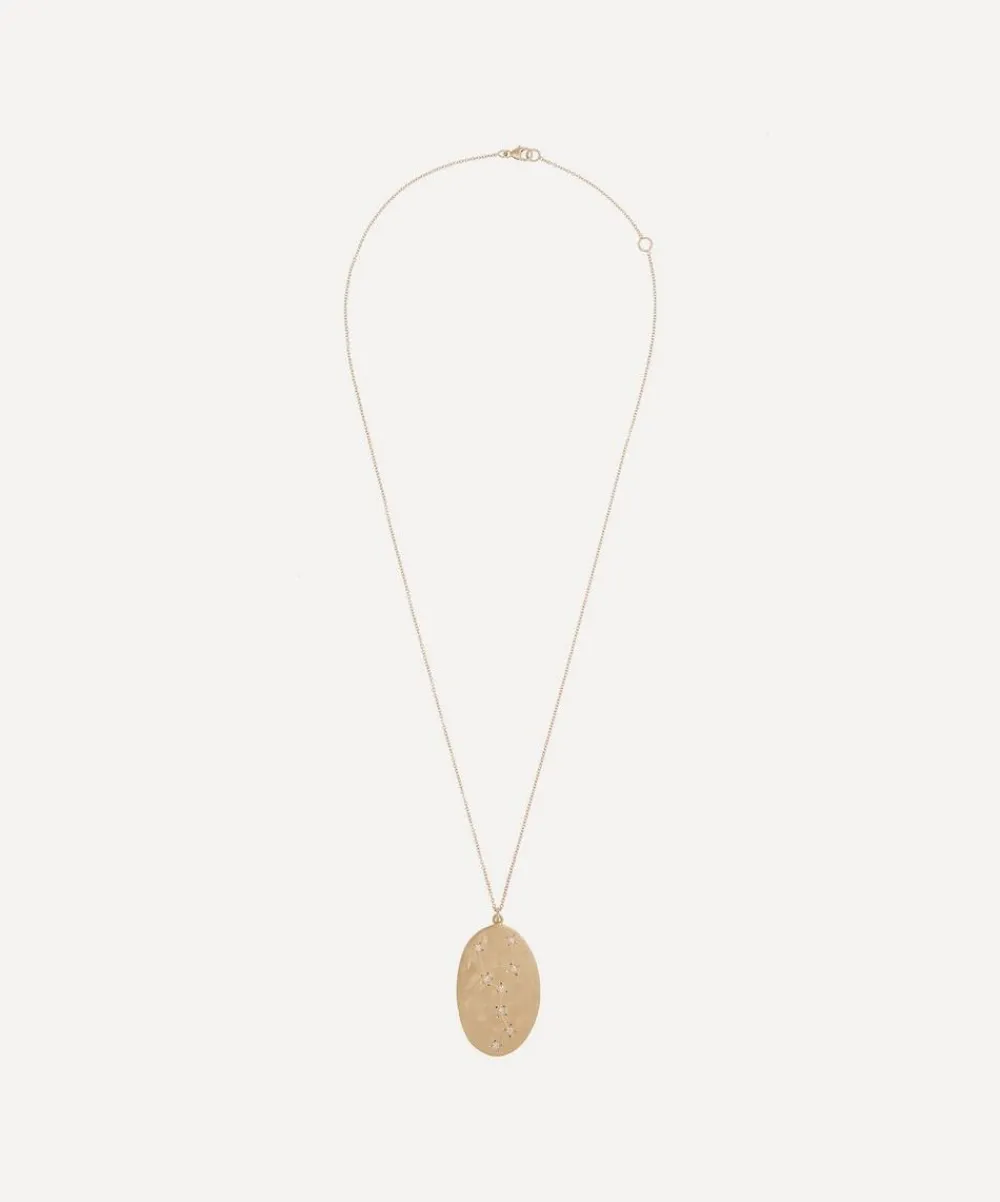 Brooke Gregson Necklaces|Necklaces^14ct Gold Taurus Astrology Diamond Necklace