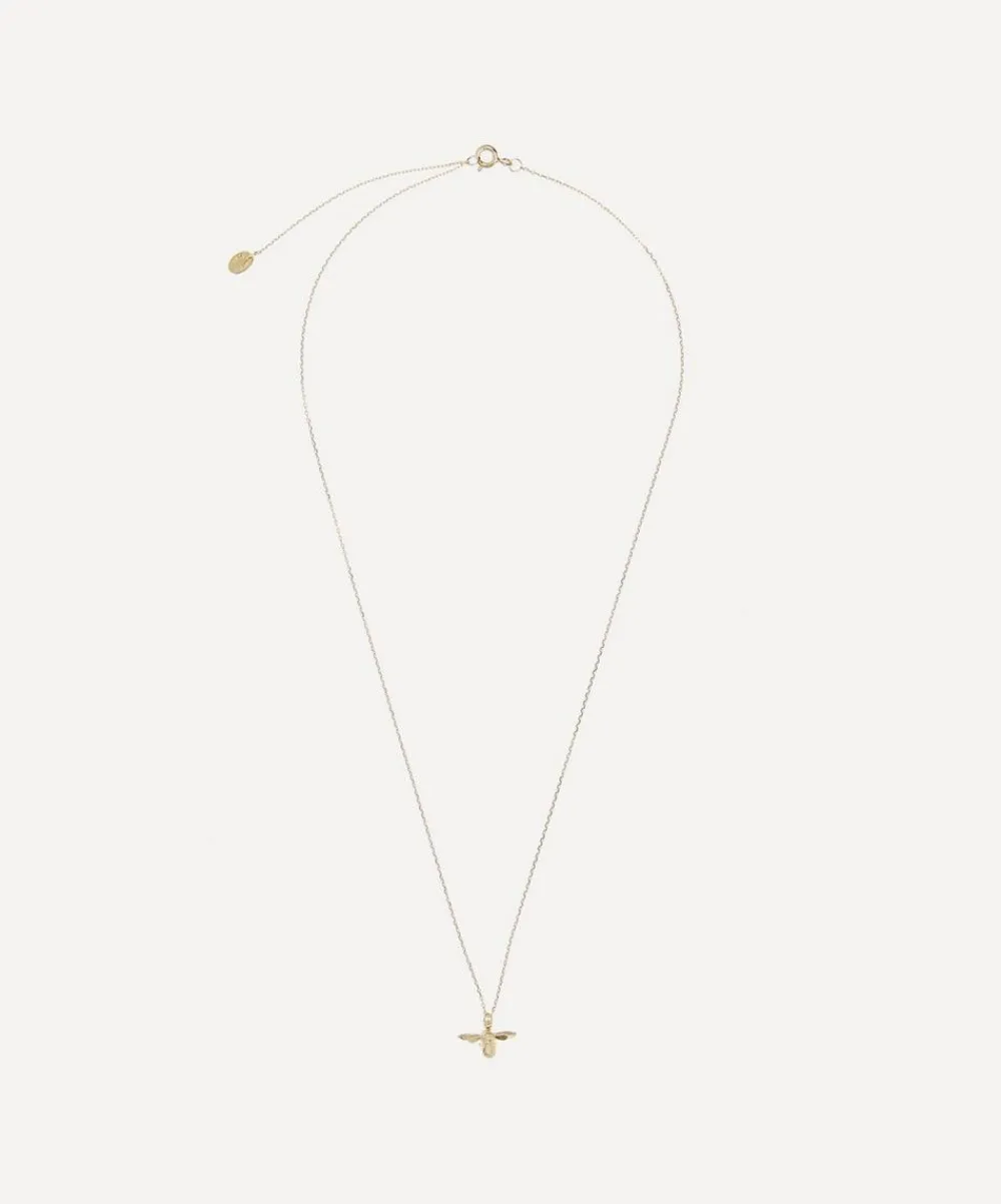 Alex Monroe Necklaces^18ct Gold Teeny Tiny Bumblebee Necklace