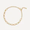Dinny Hall Bracelets^9ct Gold Thalassa Faceted Link Bracelet