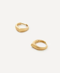 Nada Ghazal Earrings|Earrings^18ct Gold The Arch Pure Huggie Hoop Earrings