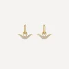 Dinny Hall Charms & Pendants^9ct Gold Toro Diamond Drop Earrings