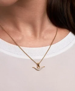 Dinny Hall Charms & Pendants^9ct Gold Toro Diamond Pendant Necklace