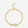 Dinny Hall Bracelets^9ct Gold Toro Lasso Diamond Bracelet