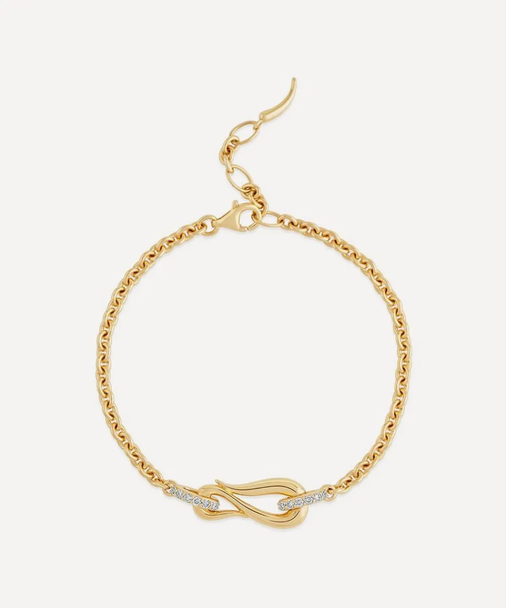 Dinny Hall Bracelets^9ct Gold Toro Lasso Diamond Bracelet