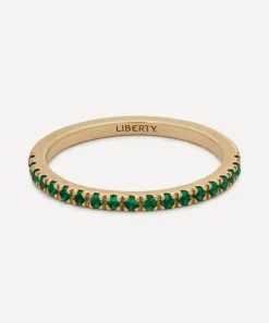 Liberty Rings|Rings^9ct Gold Tsavorite Rainbow Ring