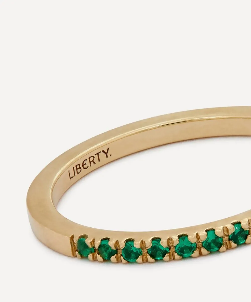 Liberty Rings|Rings^9ct Gold Tsavorite Rainbow Ring