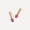 Annoushka Earrings|Earrings^18ct Gold Tulip and Knuckle Hoop Earrings