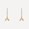 Annoushka Earrings|Earrings^18ct Gold Tulip Diamond Drop Earrings