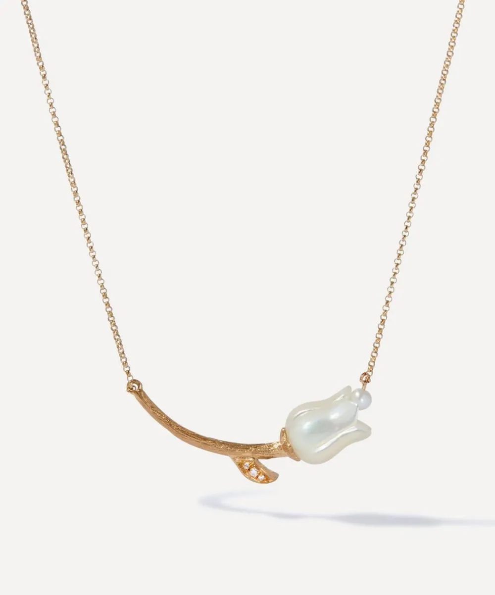 Annoushka Necklaces|Necklaces^18ct Gold Tulip Pendant Necklace