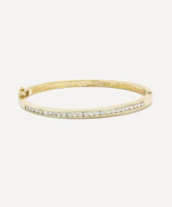 Kojis Bracelets|Bracelets^14ct Gold Vintage Diamond Bangle Bracelet