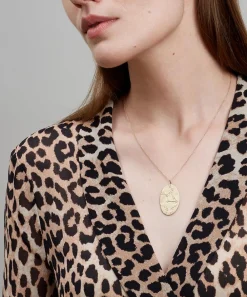 Brooke Gregson Necklaces|Necklaces^14ct Gold Virgo Astrology Diamond Necklace