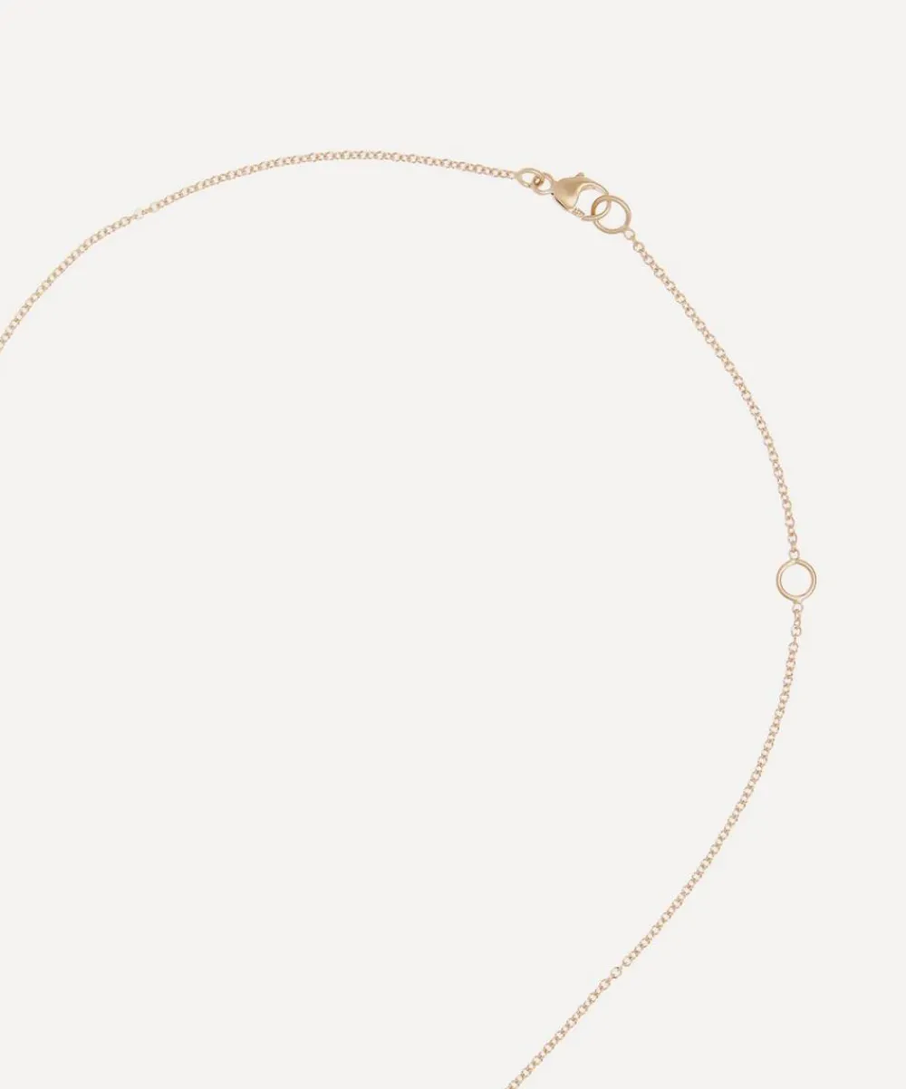 Brooke Gregson Necklaces|Necklaces^14ct Gold Virgo Astrology Diamond Necklace