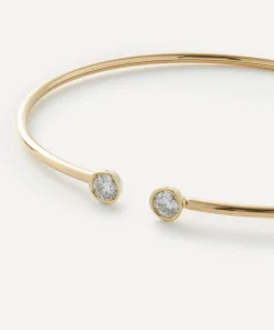 Liberty Bracelets|Bracelets^18ct Gold Voti Diamond Cuff Bracelet