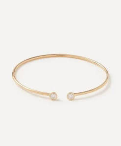 Liberty Bracelets|Bracelets^18ct Gold Voti Diamond Cuff Bracelet
