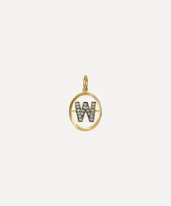 Annoushka Charms & Pendants|Charms & Pendants^18ct Gold W Diamond Initial Pendant