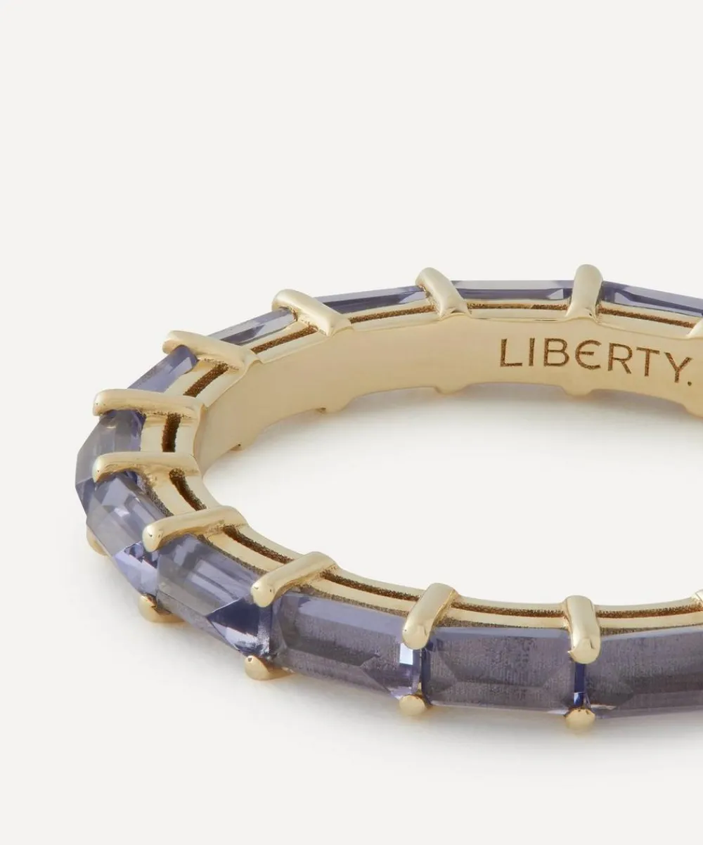 Liberty Rings|Rings^9ct Gold Waterfall Iolite Ring