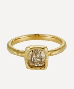 Ellis Mhairi Cameron Rings|Rings^14ct Gold White Cushion Diamond Engagement Ring