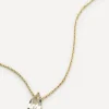 Suzanne Kalan Necklaces|Necklaces^14ct Gold White Topaz Pear Drop Pendant Necklace