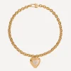 Martha Calvo Necklaces^14ct Gold-Plated Amor Pave Pendant Necklace
