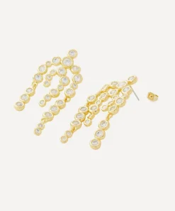 Alexis Bittar Earrings^14ct Gold-Plated Asterales Chandelier Drop Earrings