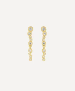 Alexis Bittar Earrings^14ct Gold-Plated Asterales Cascading Drop Earrings