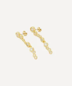 Alexis Bittar Earrings^14ct Gold-Plated Asterales Cascading Drop Earrings