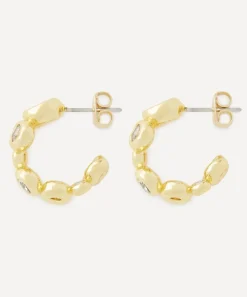 Alexis Bittar Earrings^14ct Gold-Plated Asterales Hoop Earrings
