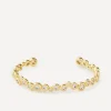 Alexis Bittar Bracelets^14ct Gold-Plated Asterales Skinny Cuff Bracelet