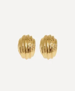 By Alona Earrings^18ct Gold-Plated Athena Clip-On Earrings