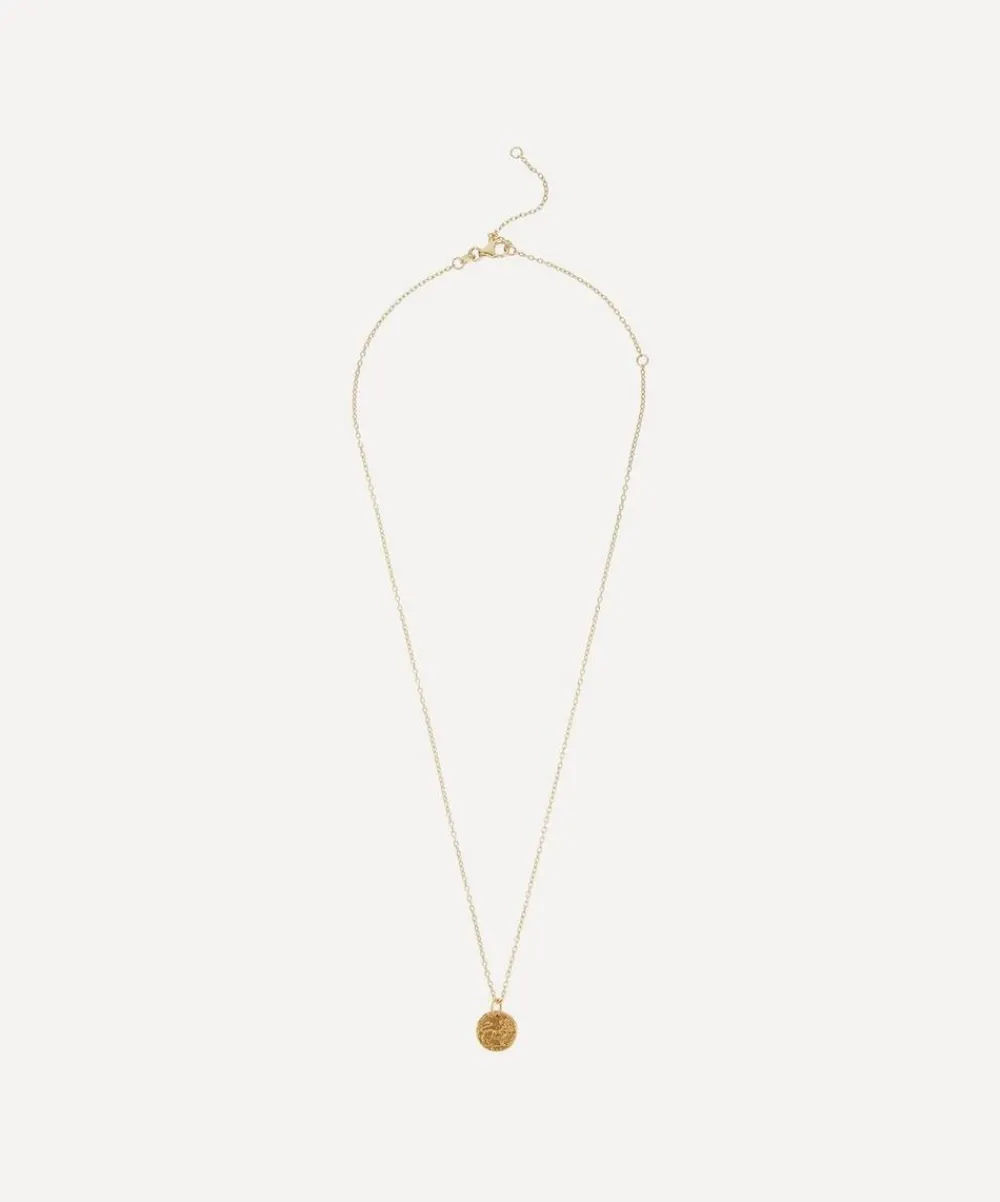 Alighieri Necklaces^24ct Gold-Plated Baby Lion Cub Pendant Necklace