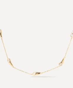 PDPAOLA Necklaces^18ct Gold-Plated Becca Chain Necklace