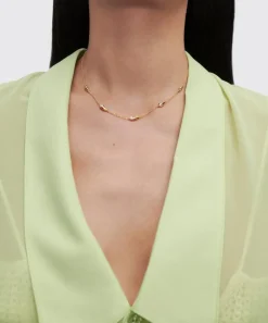 PDPAOLA Necklaces^18ct Gold-Plated Becca Chain Necklace