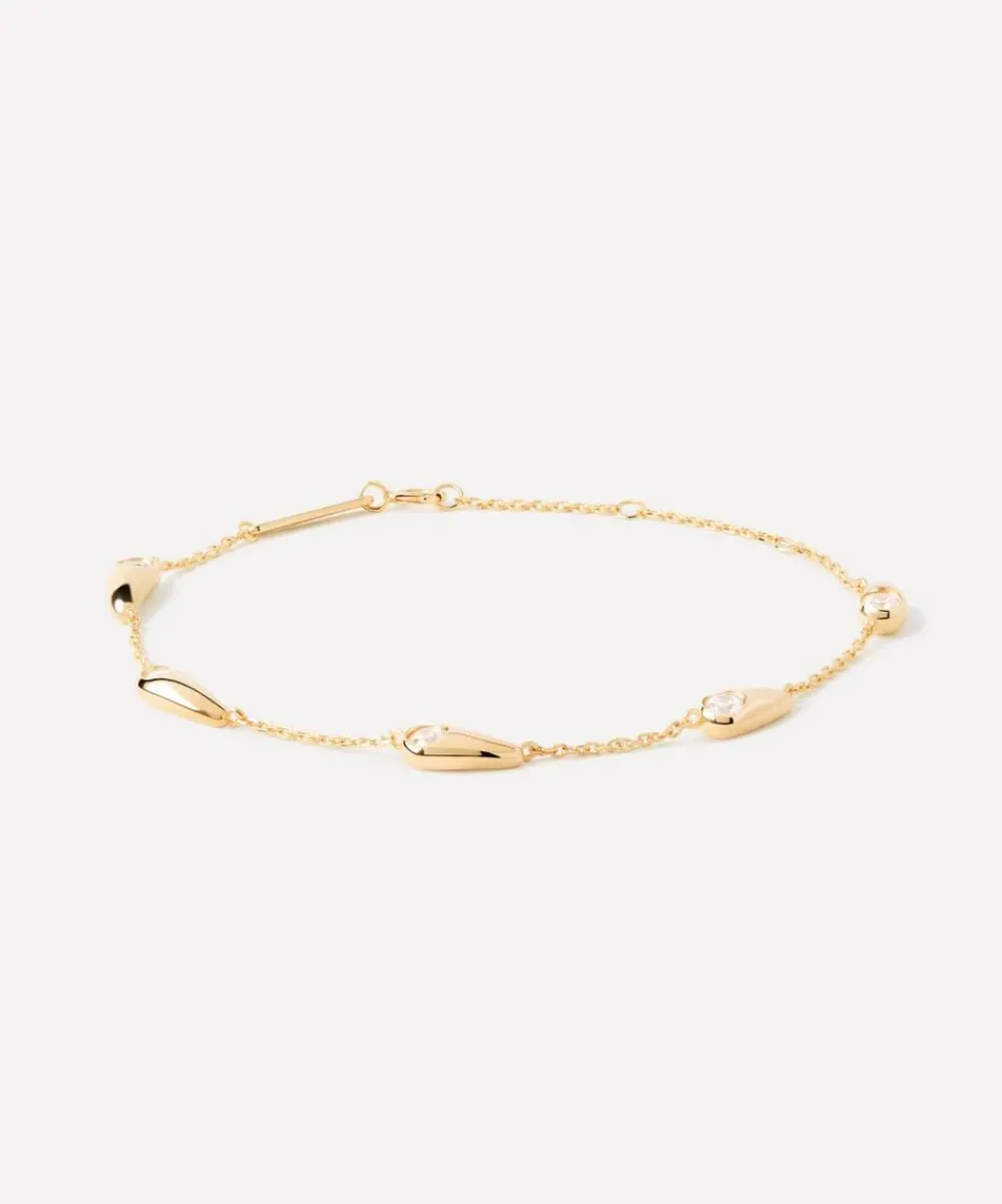 PDPAOLA Bracelets^18ct Gold-Plated Becca Chain Bracelet