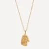 Alighieri Necklaces^24ct Gold-Plated Bronze Token Of Love Amulet Necklace