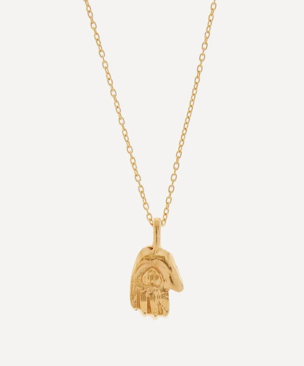 Alighieri Necklaces^24ct Gold-Plated Bronze Token Of Love Amulet Necklace