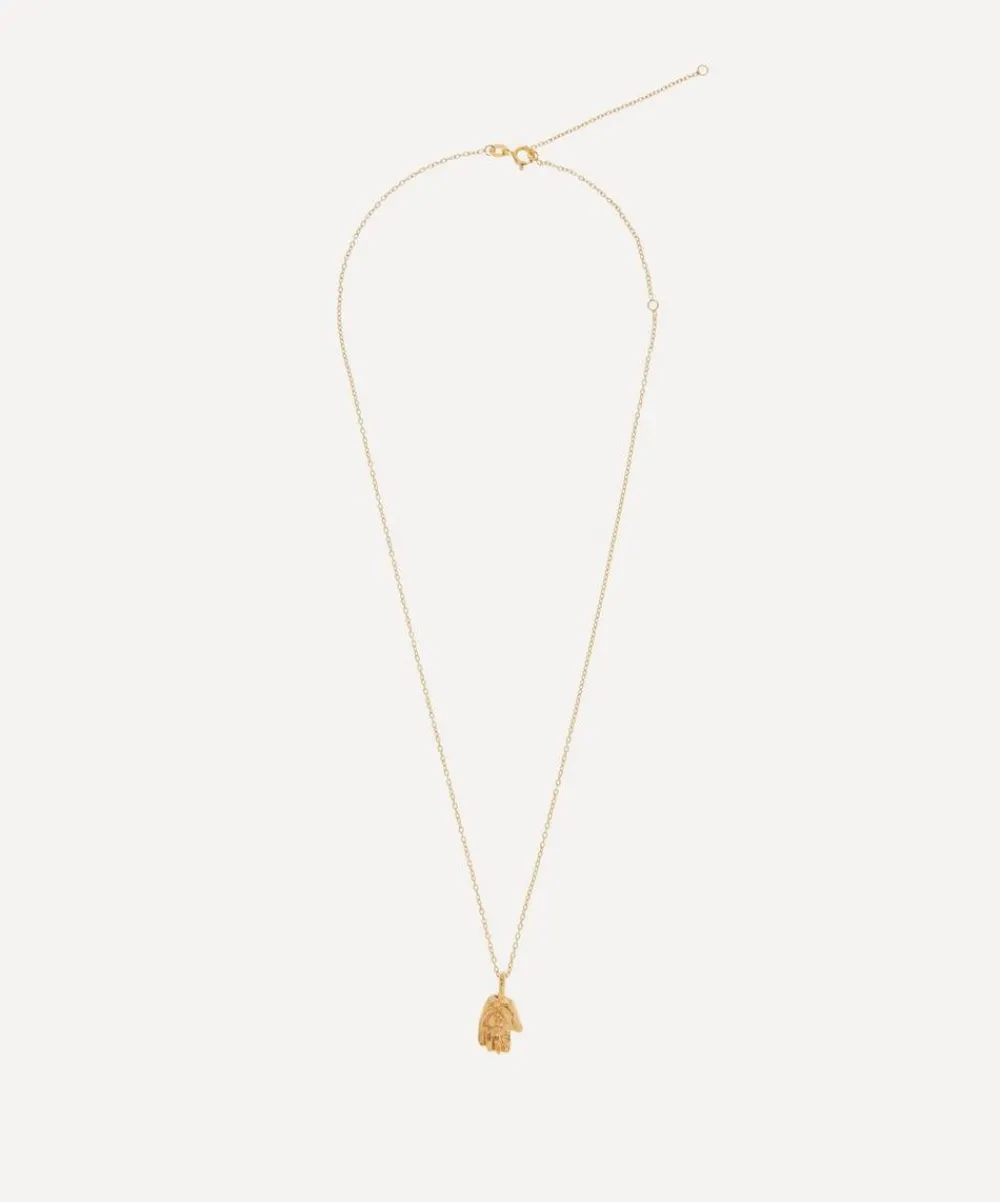 Alighieri Necklaces^24ct Gold-Plated Bronze Token Of Love Amulet Necklace