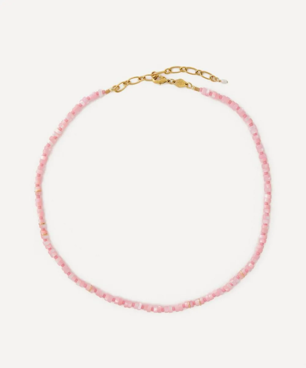 ANNI LU Necklaces|Necklaces^18ct Gold-Plated Calypso Bead Necklace