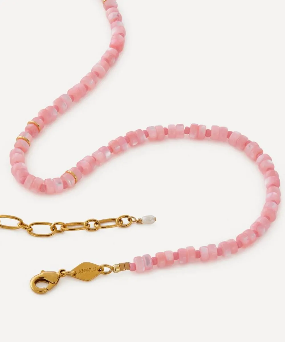 ANNI LU Necklaces|Necklaces^18ct Gold-Plated Calypso Bead Necklace