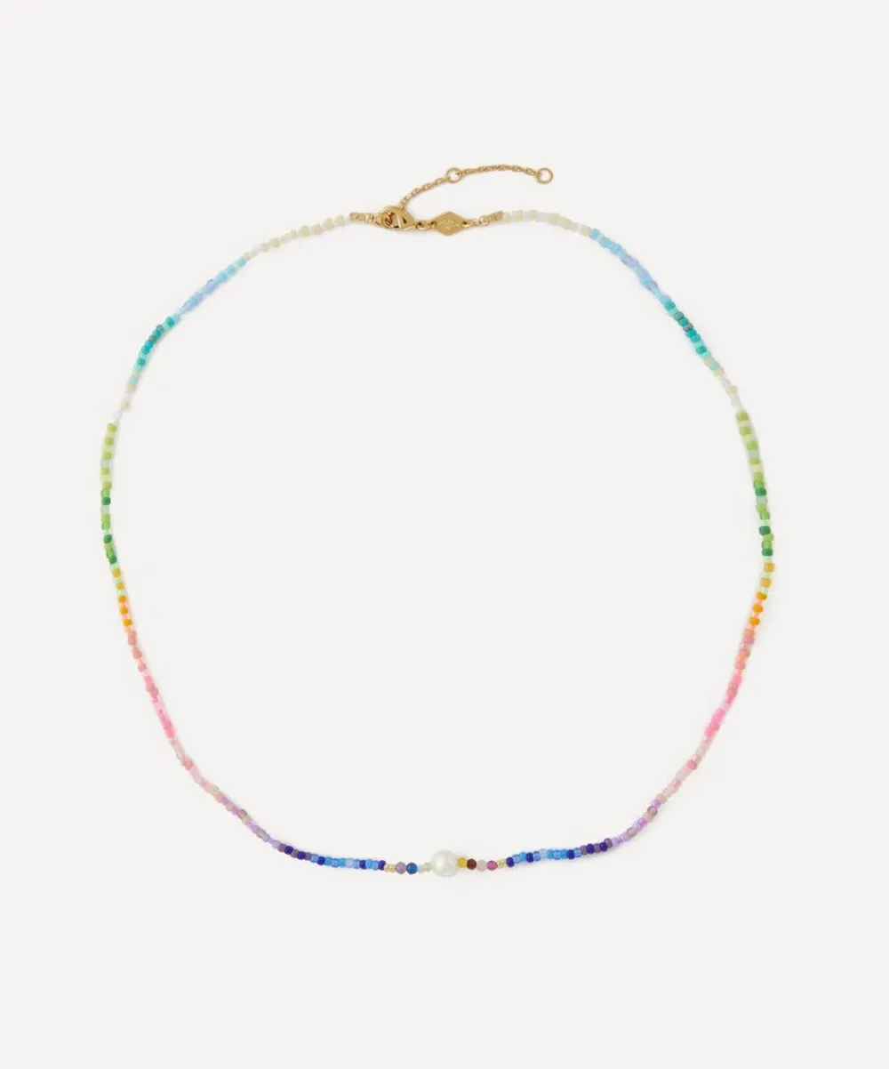 ANNI LU Necklaces|Necklaces^18ct Gold-Plated Capri Bead Necklace