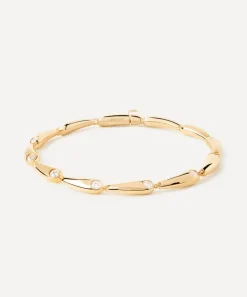 PDPAOLA Bracelets^18ct Gold-Plated Caramelle Bracelet