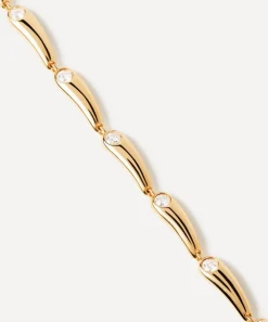 PDPAOLA Bracelets^18ct Gold-Plated Caramelle Bracelet