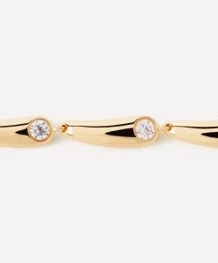 PDPAOLA Bracelets^18ct Gold-Plated Caramelle Bracelet