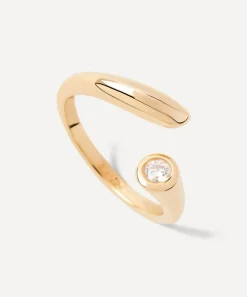 PDPAOLA Rings^18ct Gold-Plated Caramelle Ring