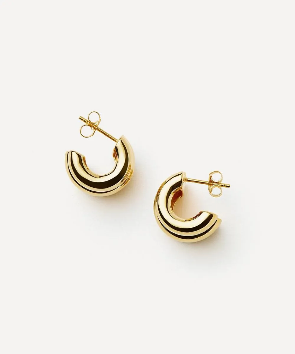 Missoma Earrings|Earrings^18ct Gold-Plated Chubby Triple Small Hoop Earrings
