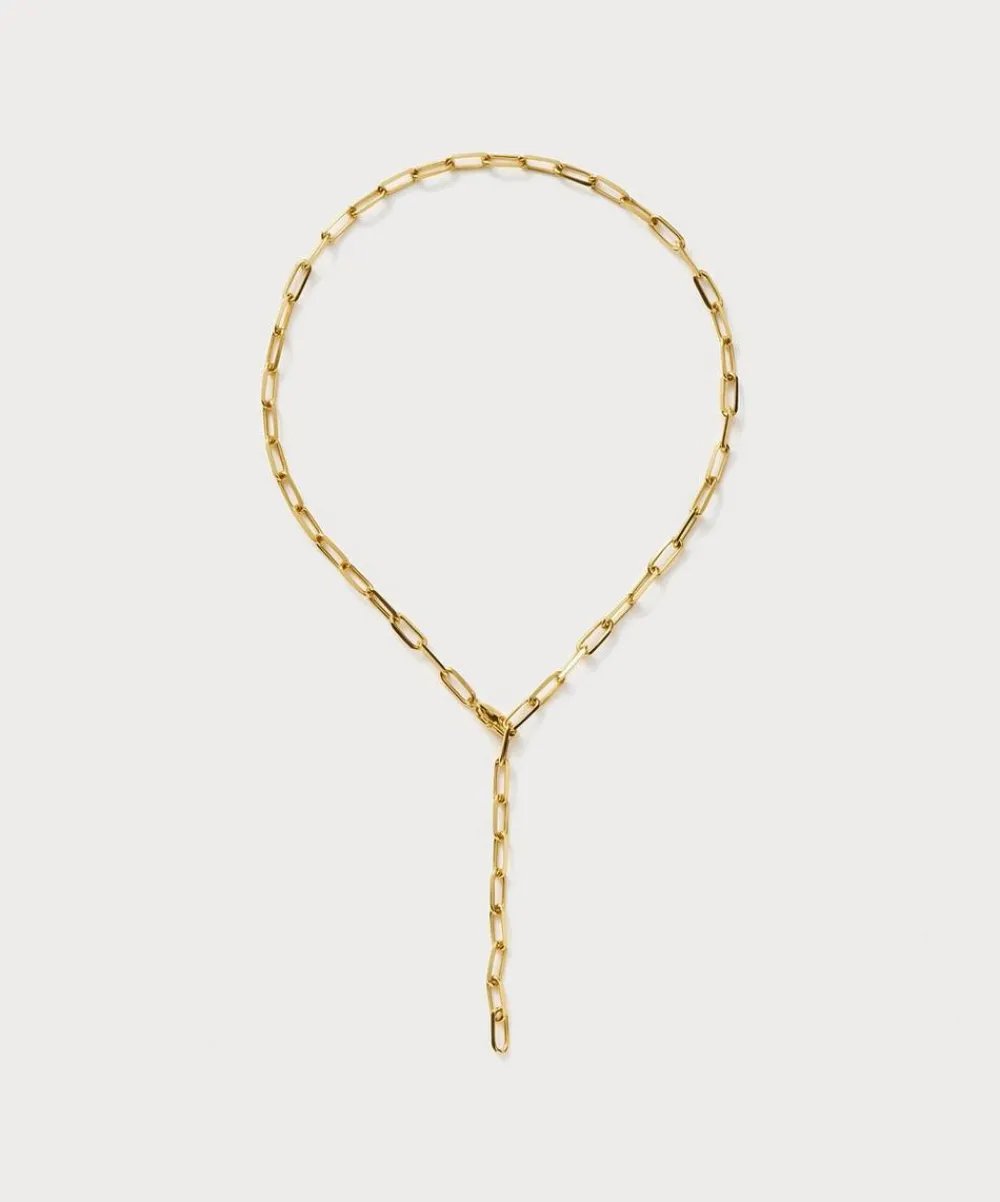 Missoma Necklaces^18ct Gold-Plated Classic Mini Paperclip Chain Necklace